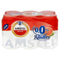 Amstel Radler Grapefruit Alcoholvrij Bier Blik 6 x 33cl